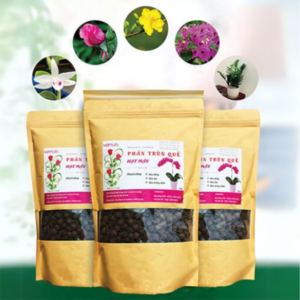 Phân Trùn Quế Hạt Mận (phân giải chậm) - Túi 1kg