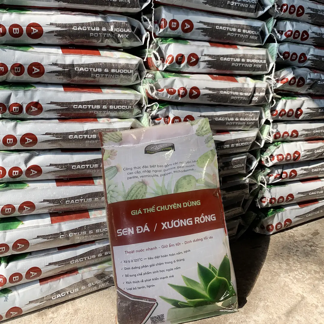 Giá thể chuyên dùng Sen đá, Xương rồng - Bao 12dm3 - Ảnh 3