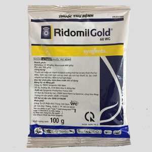 Thuốc trừ nấm Ridomil Gold 68WG – Gói 100gr