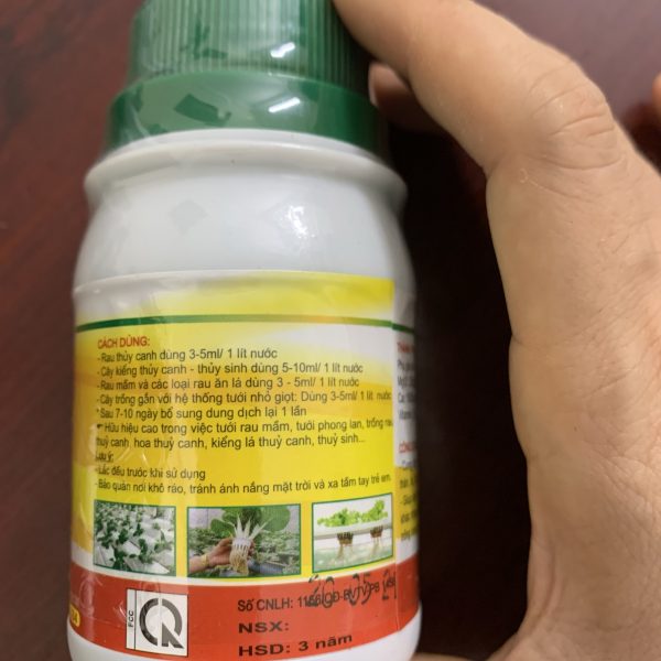 Dung dịch thủy canh Super Bio cho cây ngập nước – Lọ 100ml - Ảnh 3