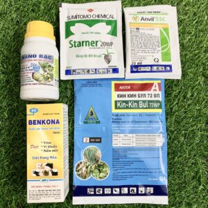 SET THUỐC phòng, trị nấm bệnh, vi khuẩn cho hoa lan trong 6 tháng